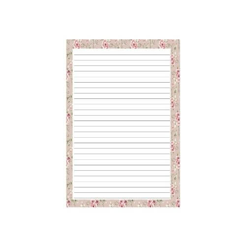 Papéis de Carta Rosas