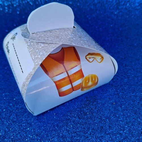 Lembrancinhas JW construção caixa 1